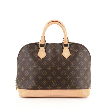 Louis Vuitton Vintage Alma Handbag Monogram Canvas PM