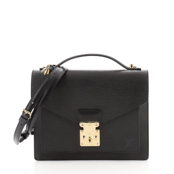 Louis Vuitton Monceau Handbag Epi Leather