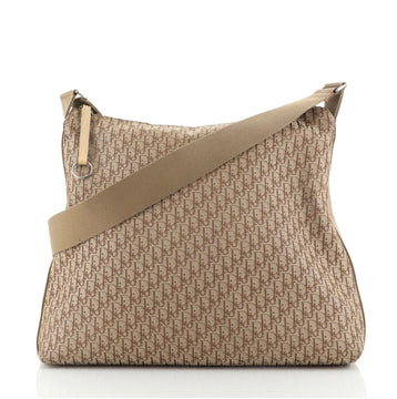 Christian Dior Vintage Trotter Messenger Bag Diorissimo Canvas Large