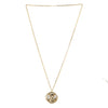 Louis Vuitton, Jewelry, Louis Vuitton Louis Vuitton Lucky Gram Necklace  M6284 Metal Rhinestone Gold