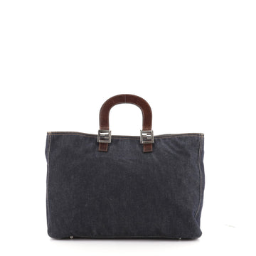 Fendi Vintage Open Tote Denim Large