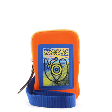 Loewe Logo Crossbody Pouch Limited Edition Canvas with Jacquard