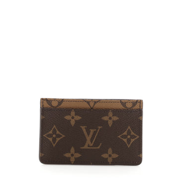Louis Vuitton Card Holder Reverse Monogram Canvas