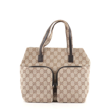 Fendi Vintage Shoulder Bag Zucca Canvas Medium