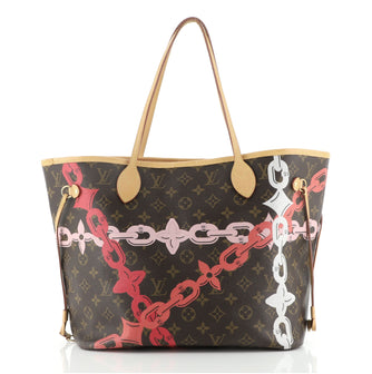 Louis Vuitton Neverfull NM Tote Limited Edition Monogram Canvas MM