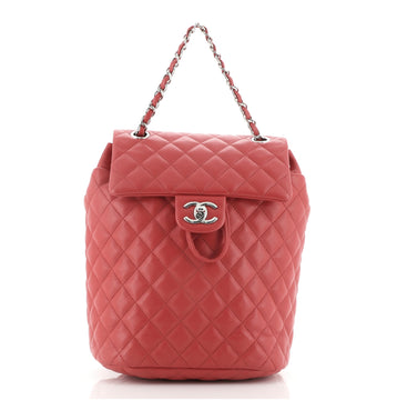 Chanel Urban Spirit Backpack Quilted Lambskin Small