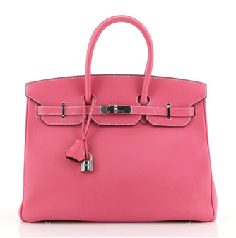 Hermes Candy Birkin Handbag Epsom 35