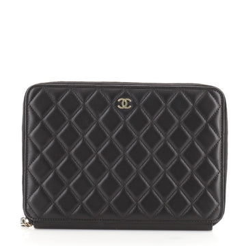 Chanel Travel Case Quilted Lambskin Small