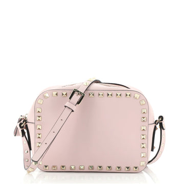 Valentino Rockstud Camera Crossbody Bag Leather