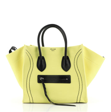 Celine Phantom Bag Canvas Large