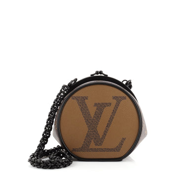 Louis Vuitton Boursicot Boite Chapeau Bag Limited Edition Reverse Monogram Giant