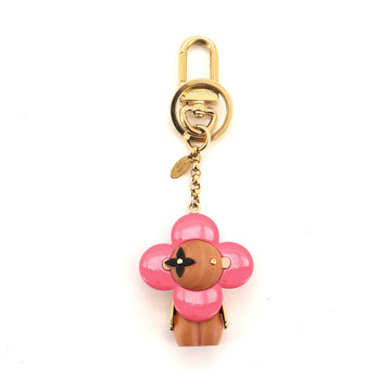 Louis Vuitton Vivienne Doudoune Bag Charm and Key Holder Wood and Resin