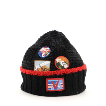 Louis Vuitton Helsinki Hat Alps Patches Damier Graphite Wool