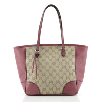 Gucci Bree Tote GG Canvas with Leather Small