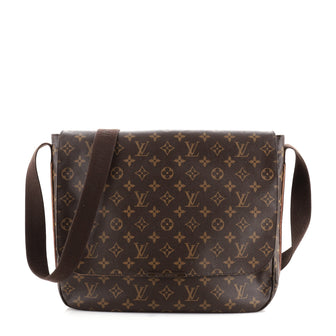 Louis Vuitton Bass Messenger Bag Macassar Monogram Canvas MM