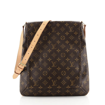 Louis Vuitton Musette Salsa Handbag Monogram Canvas GM