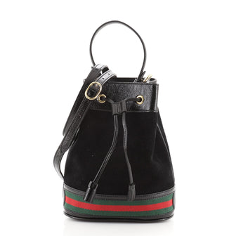 Gucci Ophidia Bucket Bag Suede Small