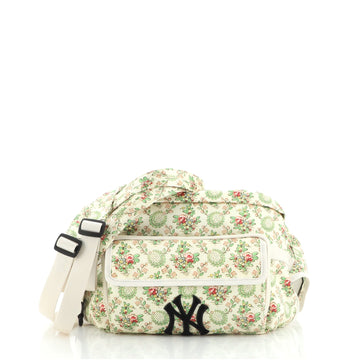 Gucci MLB Convertible Belt Bag Printed Satin with Applique