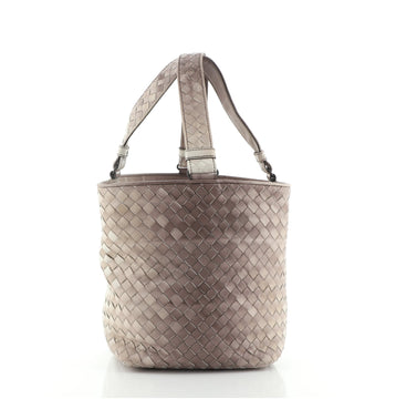 Bottega Veneta Nuance Bucket Bag Ombre Intrecciato Nappa Small