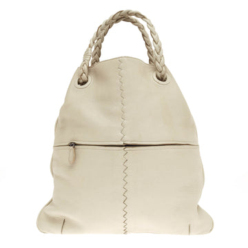 Bottega Veneta Julie Braided Leather Medium