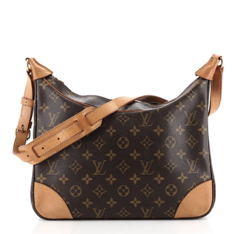 Louis Vuitton Boulogne Handbag Monogram Canvas 30
