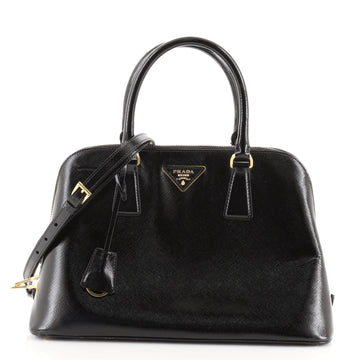 Prada Promenade Bag Vernice Saffiano Leather Medium