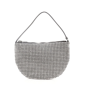 Alexander Wang Wangloc Fortune Cookie Bag Rhinestone Embellished Mesh