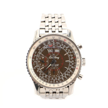Navitimer Montbrillant Datora Chronograph Automatic Watch Stainless Steel 43