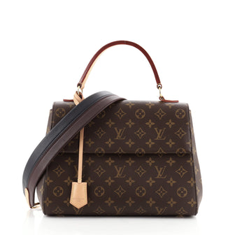 Louis Vuitton Cluny Top Handle Bag Monogram Canvas MM