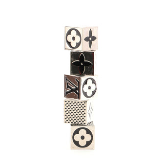 Louis Vuitton Monogram Cube Dice Game Set Metal