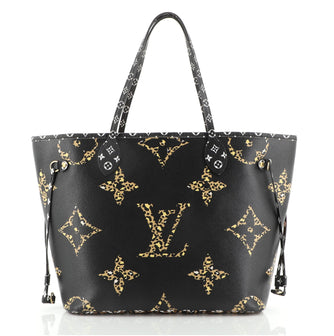 Louis Vuitton Neverfull NM Tote Limited Edition Jungle Monogram Giant MM