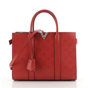 Louis Vuitton Very Zipped Tote Monogram Leather