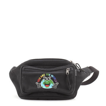 Balenciaga Explorer Belt Bag Canvas with Applique Medium