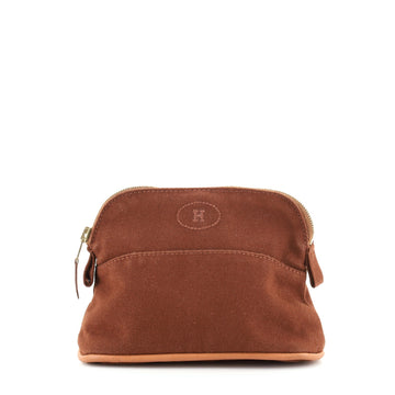 Hermes Bolide Travel Pouch Ottoman Canvas Mini