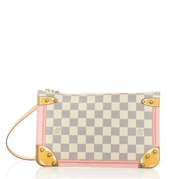 Louis Vuitton Neverfull Pochette Limited Edition Damier Summer Trunks Large