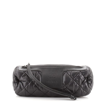Chanel Coco Cocoon Cosmetic Pouch Quilted Nylon Small