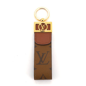 Louis Vuitton Dauphine Dragonne Keychain Reverse Monogram Canvas