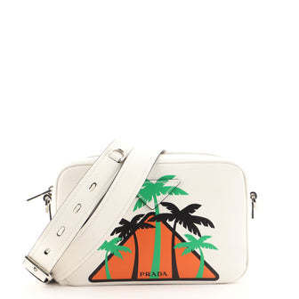 Prada Camera Bag Printed City Calf Medium