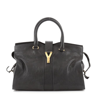 Saint Laurent Chyc Cabas Tote Leather Medium