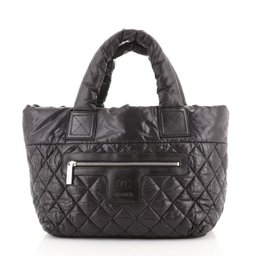 Chanel Coco Cocoon Reversible Tote Quilted Nylon Small