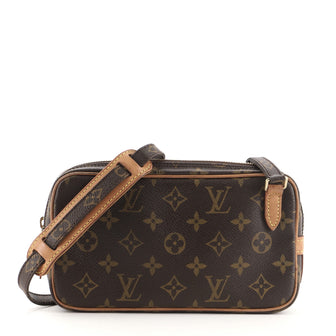 Louis Vuitton Pochette Marly Bandouliere Bag Monogram Canvas