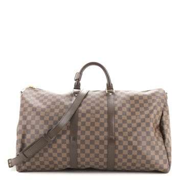 Louis Vuitton Keepall Bandouliere Bag Damier 55