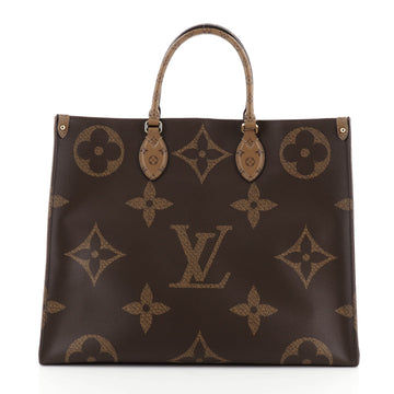 Louis Vuitton OnTheGo Tote Limited Edition Reverse Monogram Giant GM