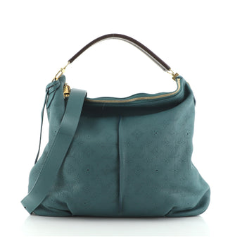 Louis Vuitton Selene Handbag Mahina Leather MM