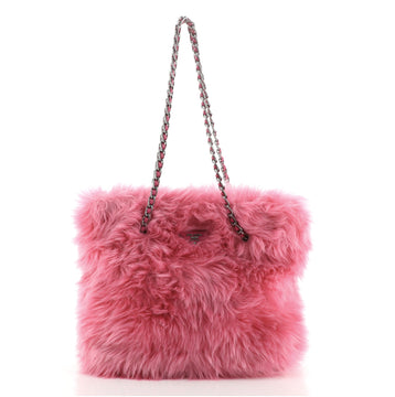 Prada Eco Pelliccia Tote Faux Fur Medium