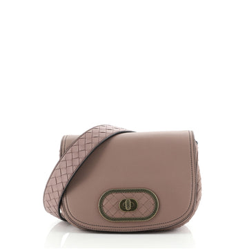 Bottega Veneta BV Luna Bag Nappa with Intrecciato Detail