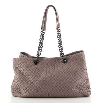 Bottega Veneta Double Chain Tote Intrecciato Nappa Large