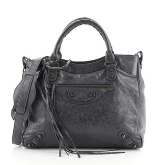 Balenciaga Velo Classic Studs Bag Leather Medium