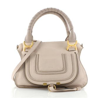 Chloe Marcie Satchel Leather Small