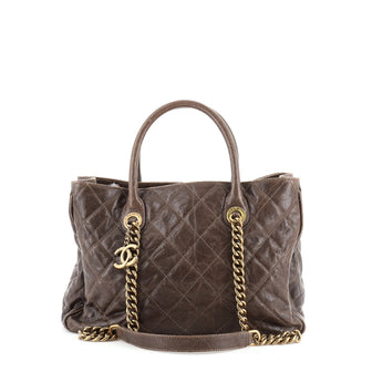 Chanel Shiva Tote Quilted Glazed Caviar Medium